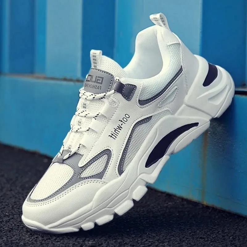 Spring 2026 Men's Trendy Breathable Mesh Sneakers Casual Running Dad Shoes Versatile Ins Style - New Arrival — image 3