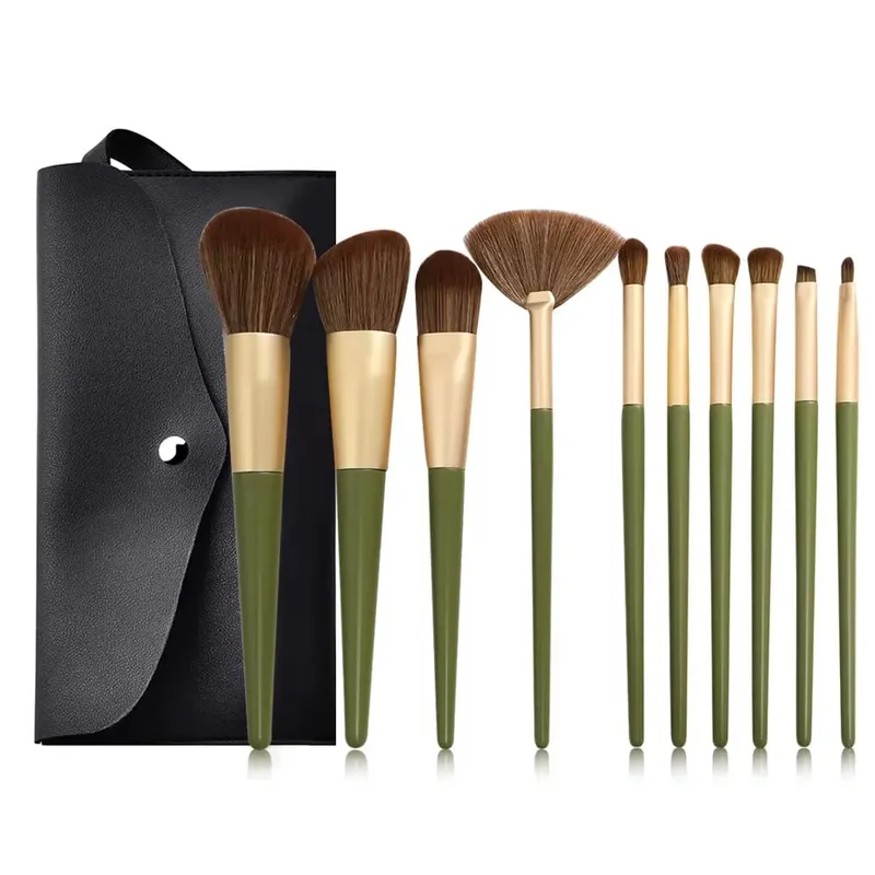 Gift Bag Of 24 pcs Makeup Brush Sets Professional Cosmetics Brushes Eyebrow Powder Foundation Shadows Pinceaux Make Up Tools