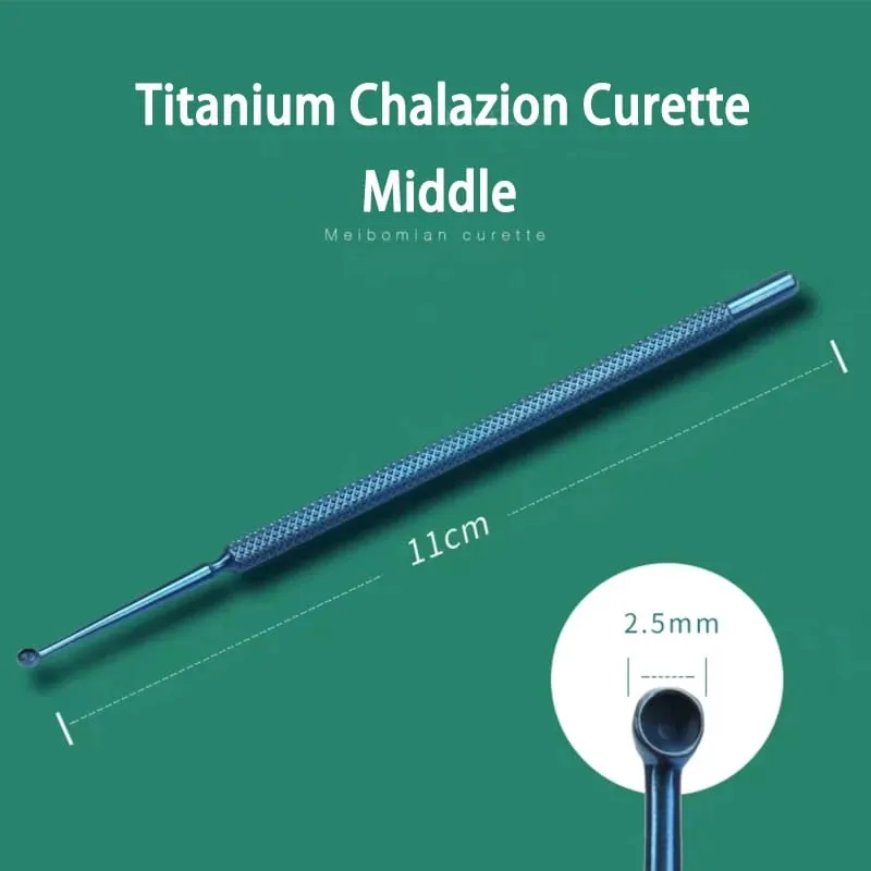 Uso non medico Chalazion Curette Manico più spesso Bordo affilato Taglio delicato Strumenti di riparazione domestica Ciao Occhio — image 8