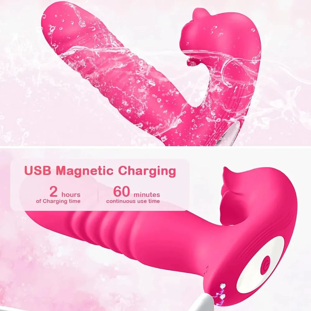 APP Control Thrust Vibrator Strong Sucking Female Wearable G-spot Clitoris Stimulator Female Clitoris Masturbator Dildo Sex Toys — image 5