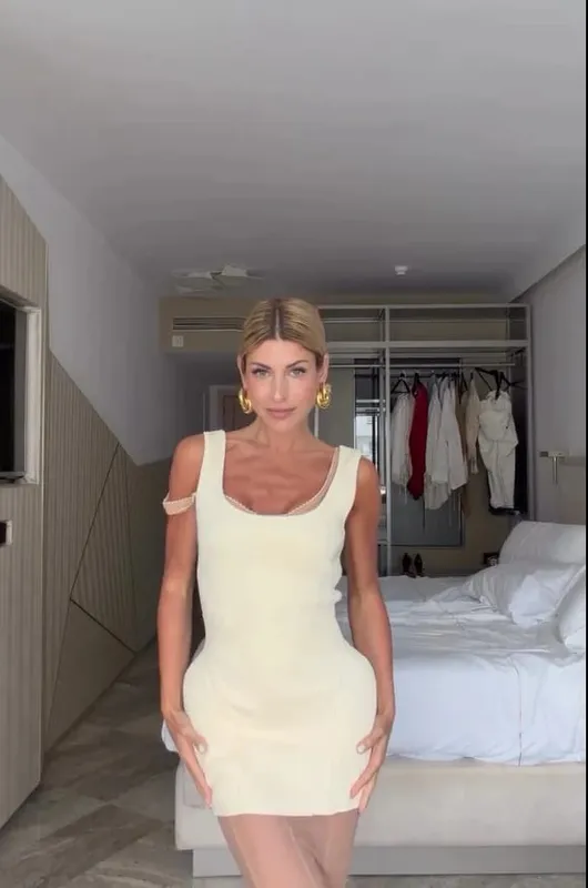 Women Solid Mesh Double-layer Dress Set Elegant Sleeveless U-neck Slim Gown 2026 Summer Women Party Daily Casual Street Wear