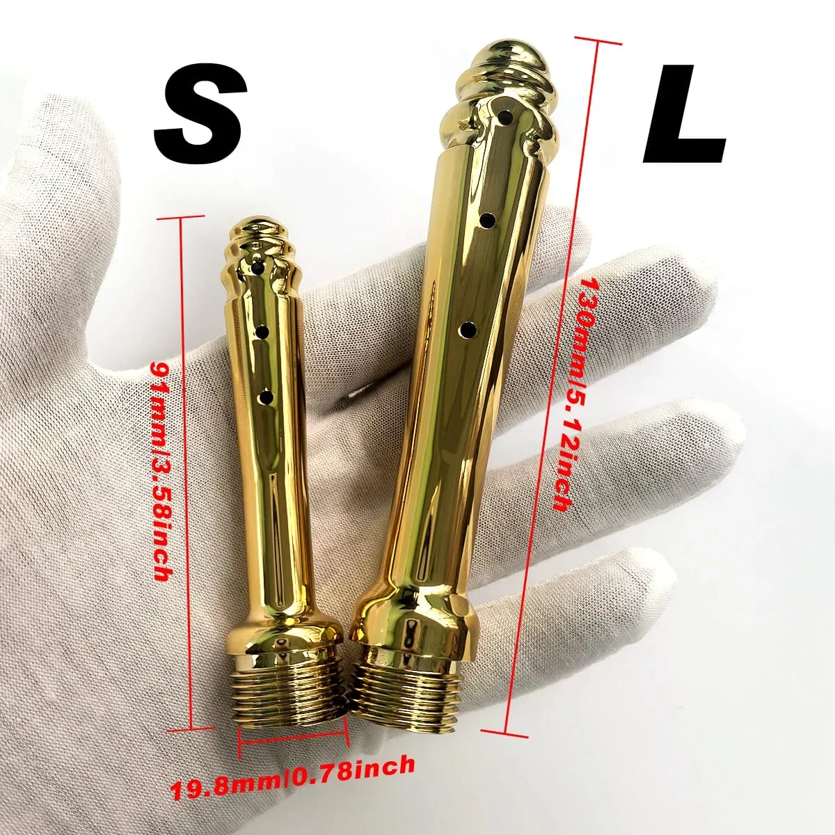 1Pcs ABS Anal Vaginal Douche Conversion Head for Outdoor Use Butt Flush Multi-Function Enema Plug-In Shower Sex Toys