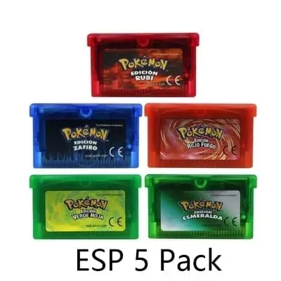 GBA Game Pokemon Series Video Game Cartridge Console Card Pokemon Emerald FireRed Ruby LeafGreen Sapphire Multi-language — image 33