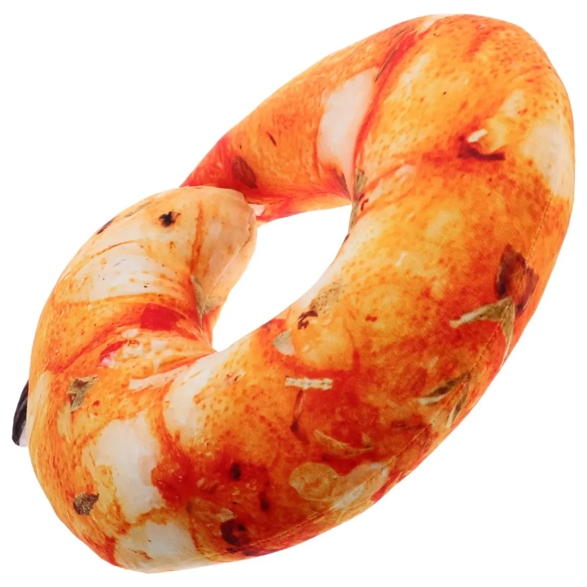 Realistic Cooked Shrimp Pillow Soft Comfortable Neck Cushion Funny Simulation Food Cushion Home Decor Cute Creative Kitchen Prop — image 6