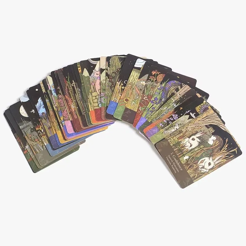 Universal Folk Oracle cards A 44 Tarot Deck English Version For Fortune-telling Party Board Game Card Deck Divination Fate — image 5