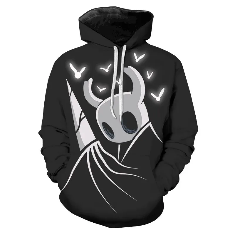 Hollow Knight Game 3D Print Hoodies Men Women Casual Fashion Oversized Sweatshirts Hoodie Harajuku Pullovers Tracksuit Clothing — image 11