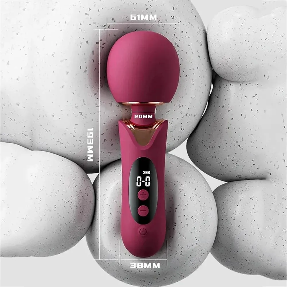 Powerful Large AV Magic Wand Vibrators Stimulation G Spot Nipple Clitoral Massager Vaginal Female Masturbator Sex Toys — image 6