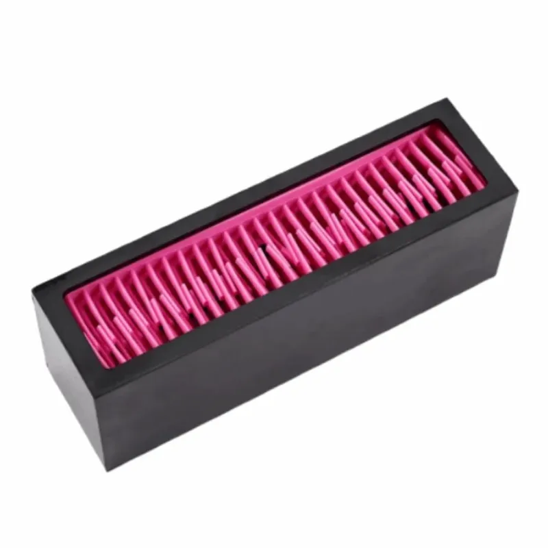Suporte criativo para pincéis de maquiagem, compacto, antiderrapante, estojo de armazenamento, grande capacidade, portátil, rack de secagem de escova cosmética