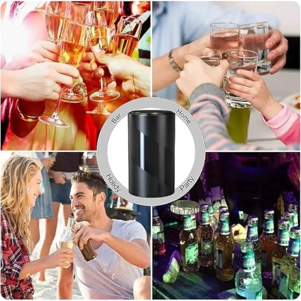 1-4Pcs Beer Bottle Opener Push Down Bottle Small Portable Opener Automatic Beer Opener for Home Party Bars Picnic Camping Hiking