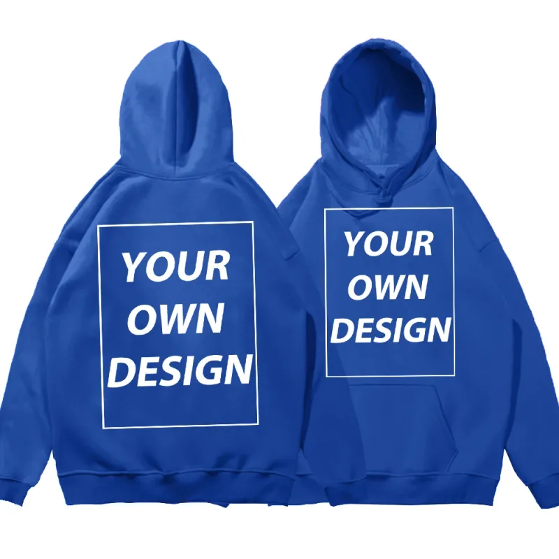Personalized Customize Autumn Casual Sport Hoodie Men Fleece Team Basic Sweatshirts Street Office Top Daily Comfortable Workwear — image 22
