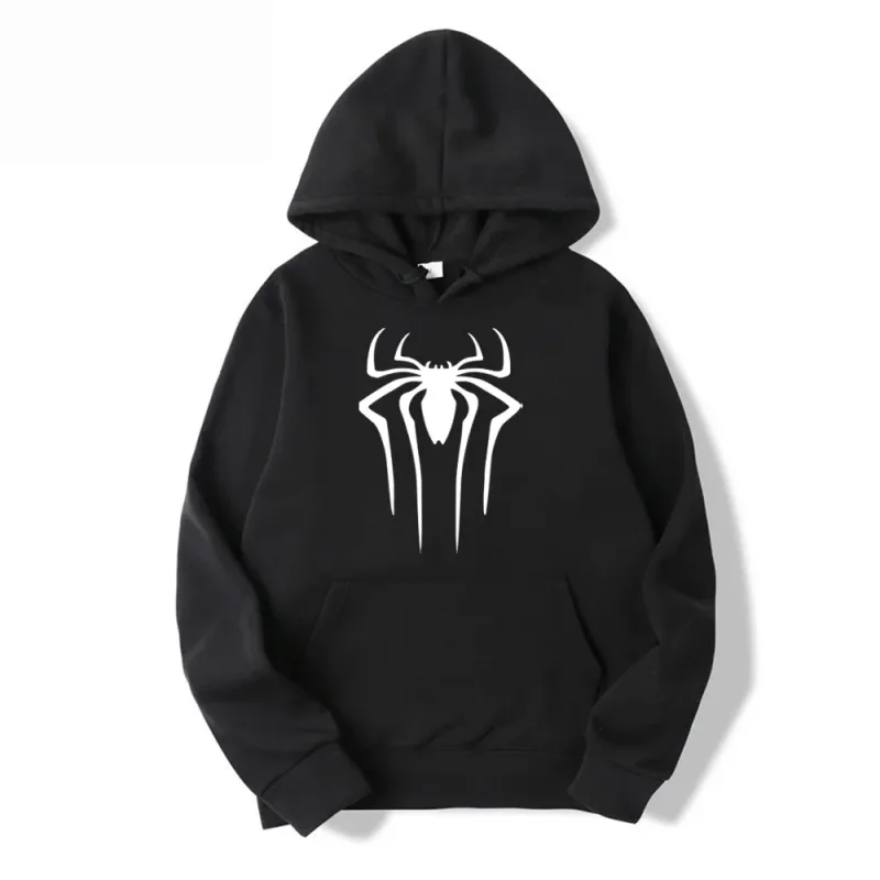 Latest Fashion Men's and Women's Hoodies Casual Hoodies Unisex Trendy Printed Spider Pattern Hoodies — image 1
