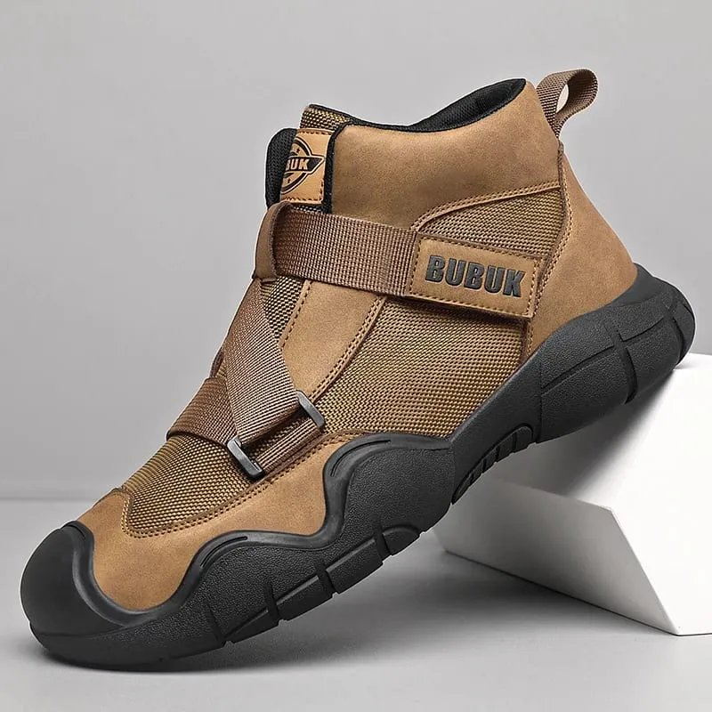 Men's Shoes Autumn and Winter Men's Business Casual Shoes New Outdoor Hiking Sports Shoes Youth Basketball Shoes Casual Trendy Shoes Fashion Short Boots — image 2