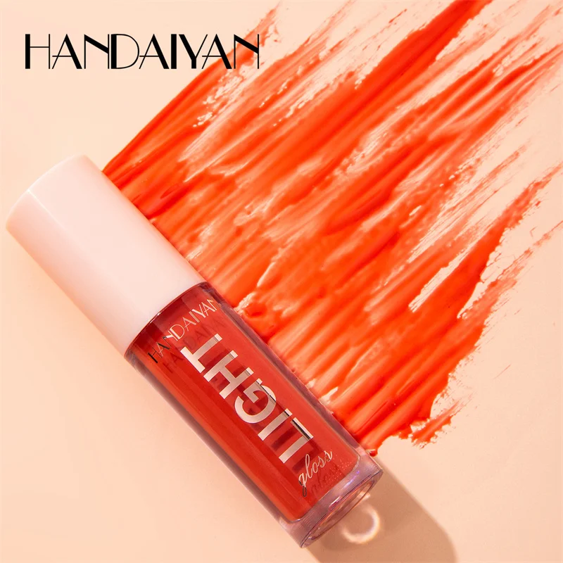 12 barev Mirror Pearl Lesk na rty Dlouhotrvající hydratační lesk Glitter Lip Glaze Vodotěsné sklo Tekutá rtěnka Dámský make-up — image 5