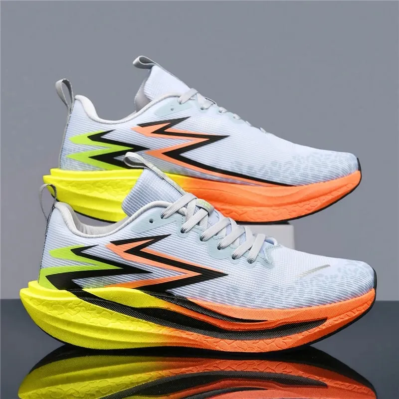 Running Shoes Men Marathon Sports Speciality Carbon Board Breathable Lightweight Women's Comfortable Athletic Stability Sneakers
