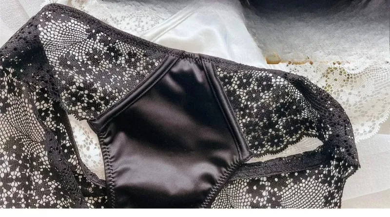 Women Half Cup Lace Bra Set Thin Underwire Sexy Minimizer Bra Anti‑Sag Side Support Hide Armpit Fat Ladies Lingerie Set 2‑38 — image 15