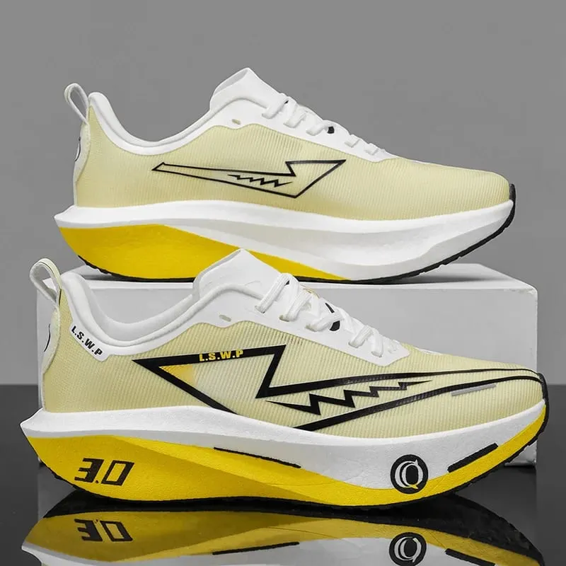 Men Marathon Running Shoes Carbon Plate Training Race Sports Outdoor Breathable Lightweight Women Comfortable Athletic Sneakers — image 10