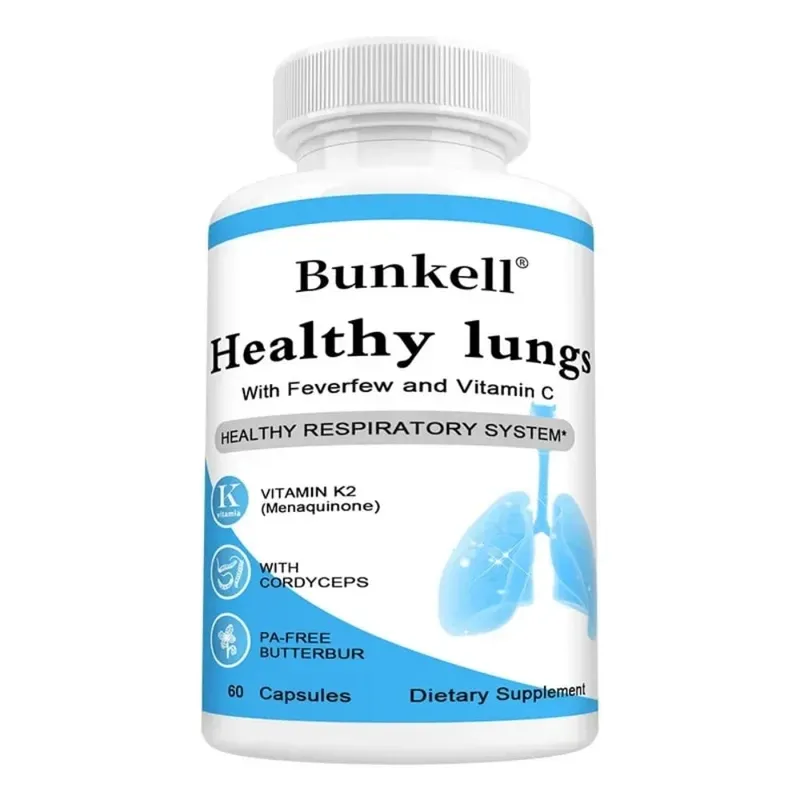 Lung Health Capsules with Vitamin C Balance Respiratory System and Skin Support Superior Respiratory Defense Bronchial Health — image 8