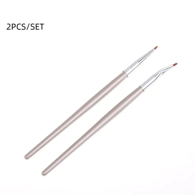 1pc Eyeliner Brushes Angled Liner Makeup Brush Pointing para sa Gel Liquid Powder Synthetic Hair Eyes Cosmetic Tools