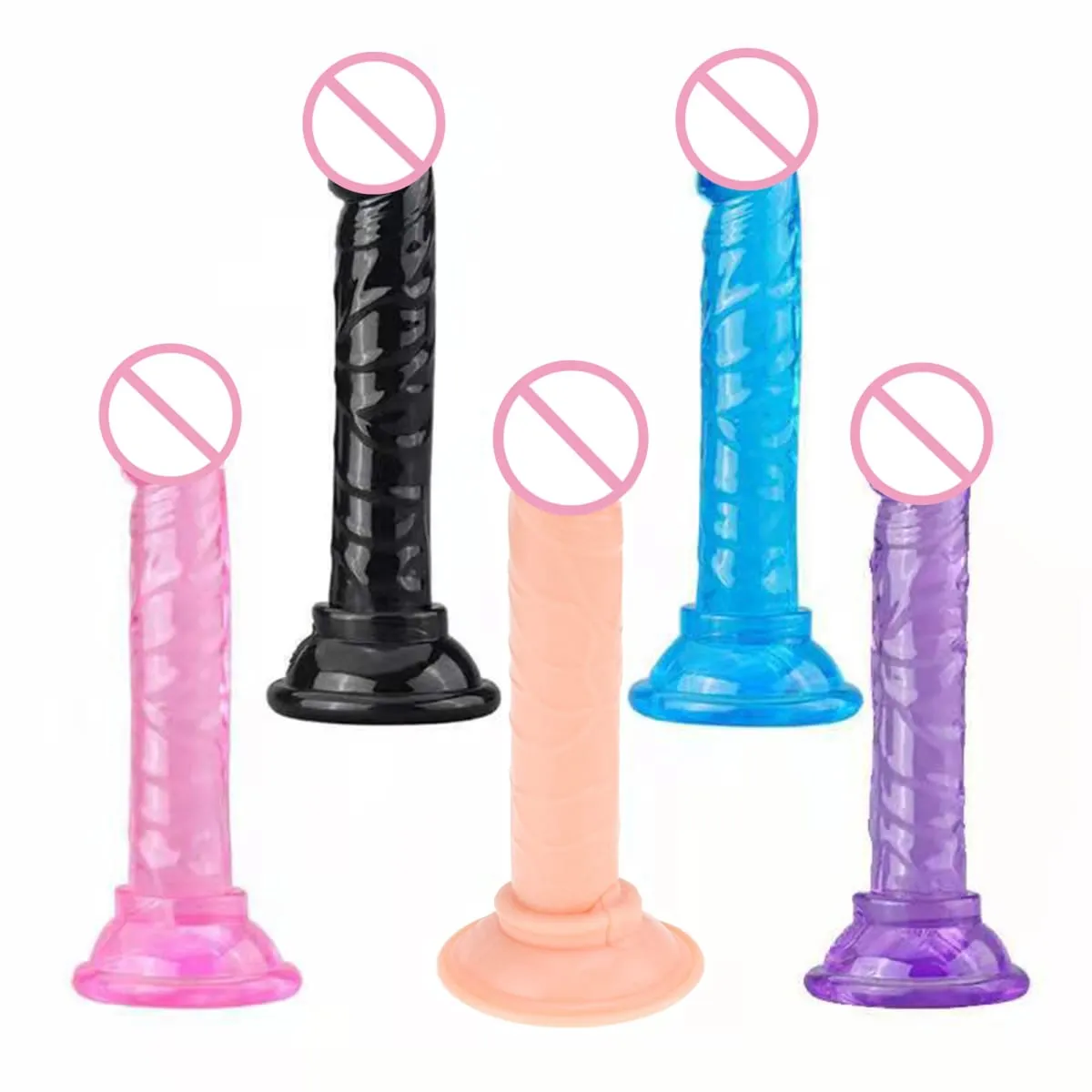 Silicone Dildo with Suction Cup Vagina Clitoris Stimulator Realistic Cock Sex Toys Female Masturbation Device Gay Anus Butt Plug — image 2