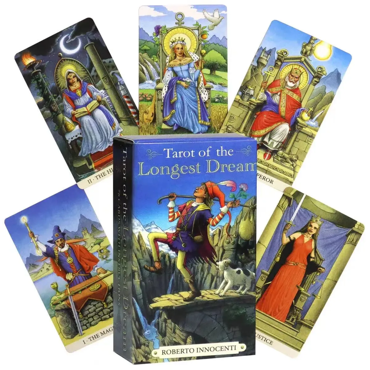 78 Langste Droomkaarten Met Gids Rider Waite Stijl Tarot Deck Voor Beginners Waarzeggerij Waarzeggerij Orakel Bordspel
