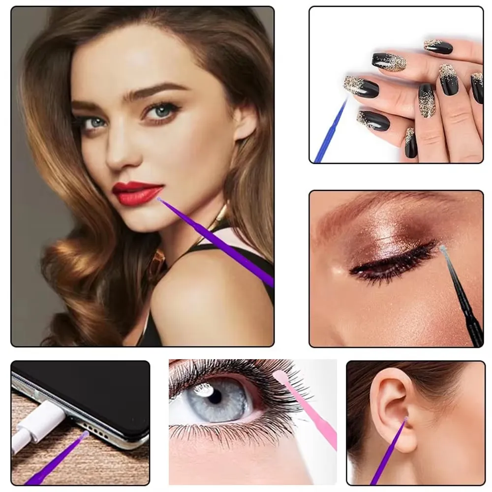 300/2000pcs MicroBrush Eyelash Cleaning Brush Lash Extension Individua Tools For Eyelashes Removing Swab Micro Makeup Brushes