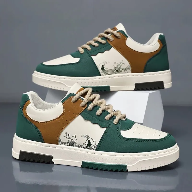 Fashionable Multifunctional Anti Slip and Wear-Resistant Casual Skateboarding Shoes Designed Specifically for Men Men's Lightwe — image 8
