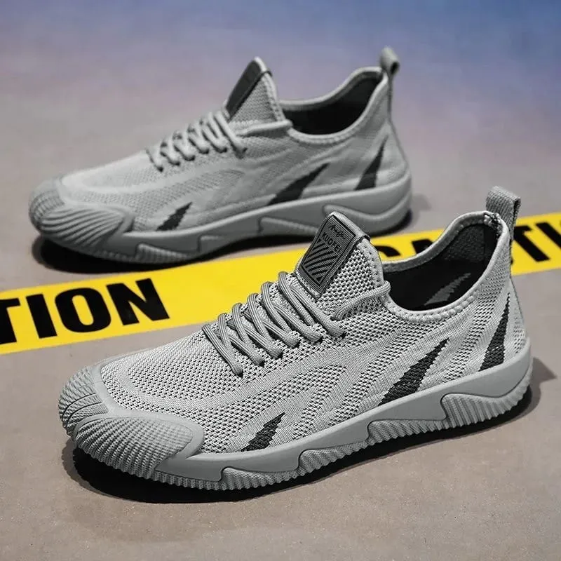 Casual Netted Shoe Man Summer New Sports Style Breathable and Trendy Work Comfortable and Versatile Shoes Fashionable and Simple — image 5