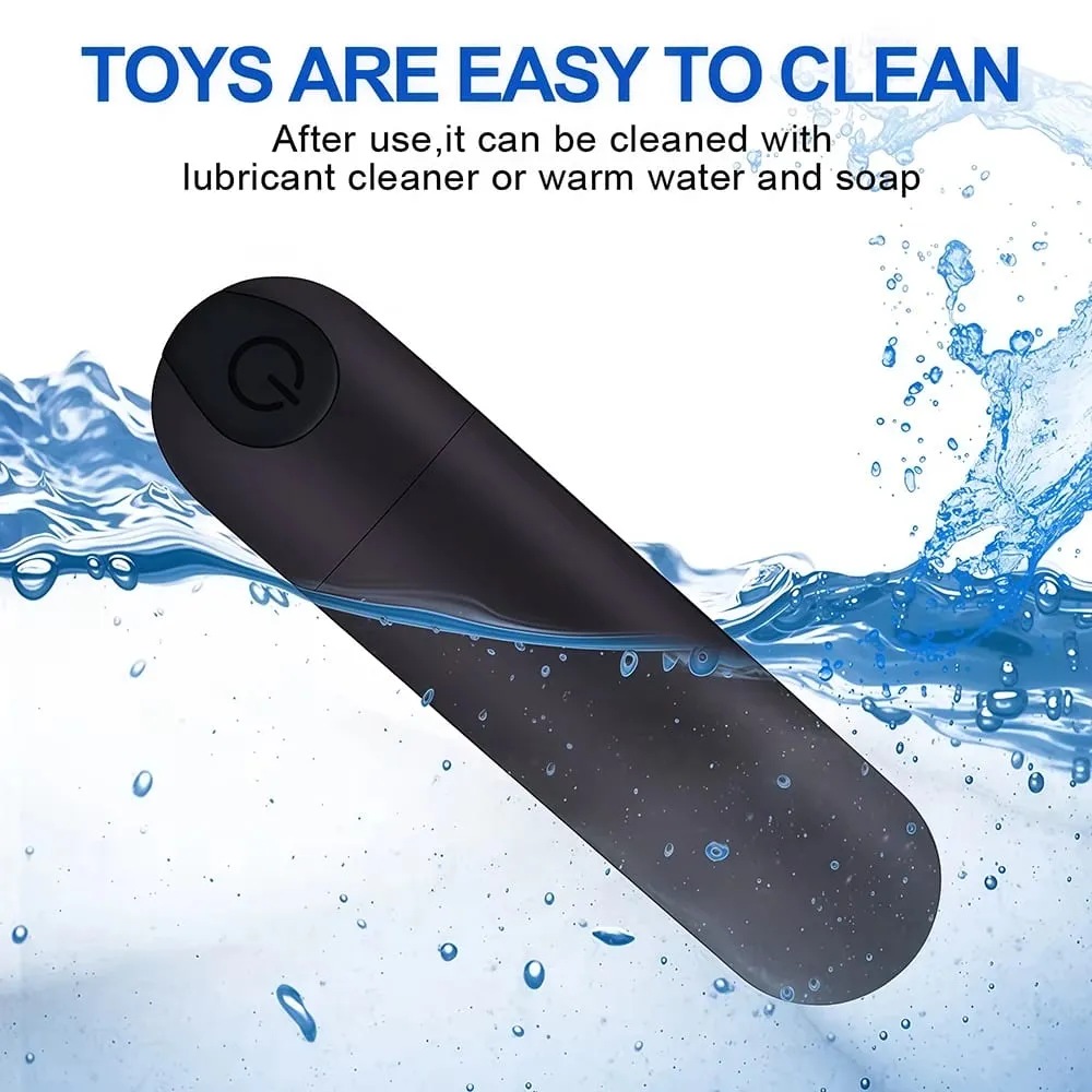 Carga usb 10 velocidades mini vibrador bala recarregável sem fio vibratório anal plug clitoriano estimulador brinquedos sexuais adultos para mulher