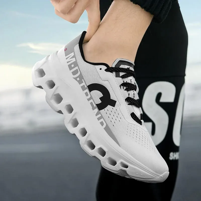 Men's Shock-absorbing Sports Shoes Casual Sneakers Running Shoes Men's Shoes Fashion Mesh Outdoor High Quality Classic Sneakers — image 5