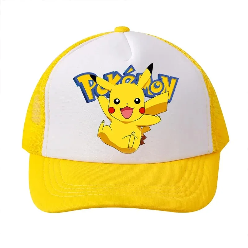 Pokemons Baseball Cap Pikachu Charizard Gengar cartoon Peaked Hat Kid Adult Summer Outdoor Sport Hat Boy Casual Fashion Cap Gift — image 29