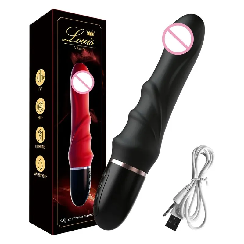 10 Modes Soft Silicone Vibrator for Women Big Dildo Massager Female Masturbator for Couples G-spot Clitoral Stimulator Sex Toys — image 7