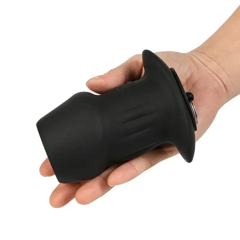 Ihålig silikon Anal Pärla Butt Plug Anus Dilator Tunnel Expansion Lavemang Prostata Massage Sexleksaker för kvinnor Män Onani