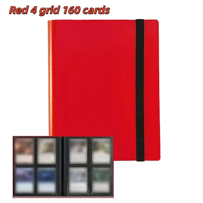 160/360/480/540 Cards Capacity Pocket Holder Binders Albums for CCG MTG Magic Yugioh Board Game Card Book Sleeve Holder — image 19