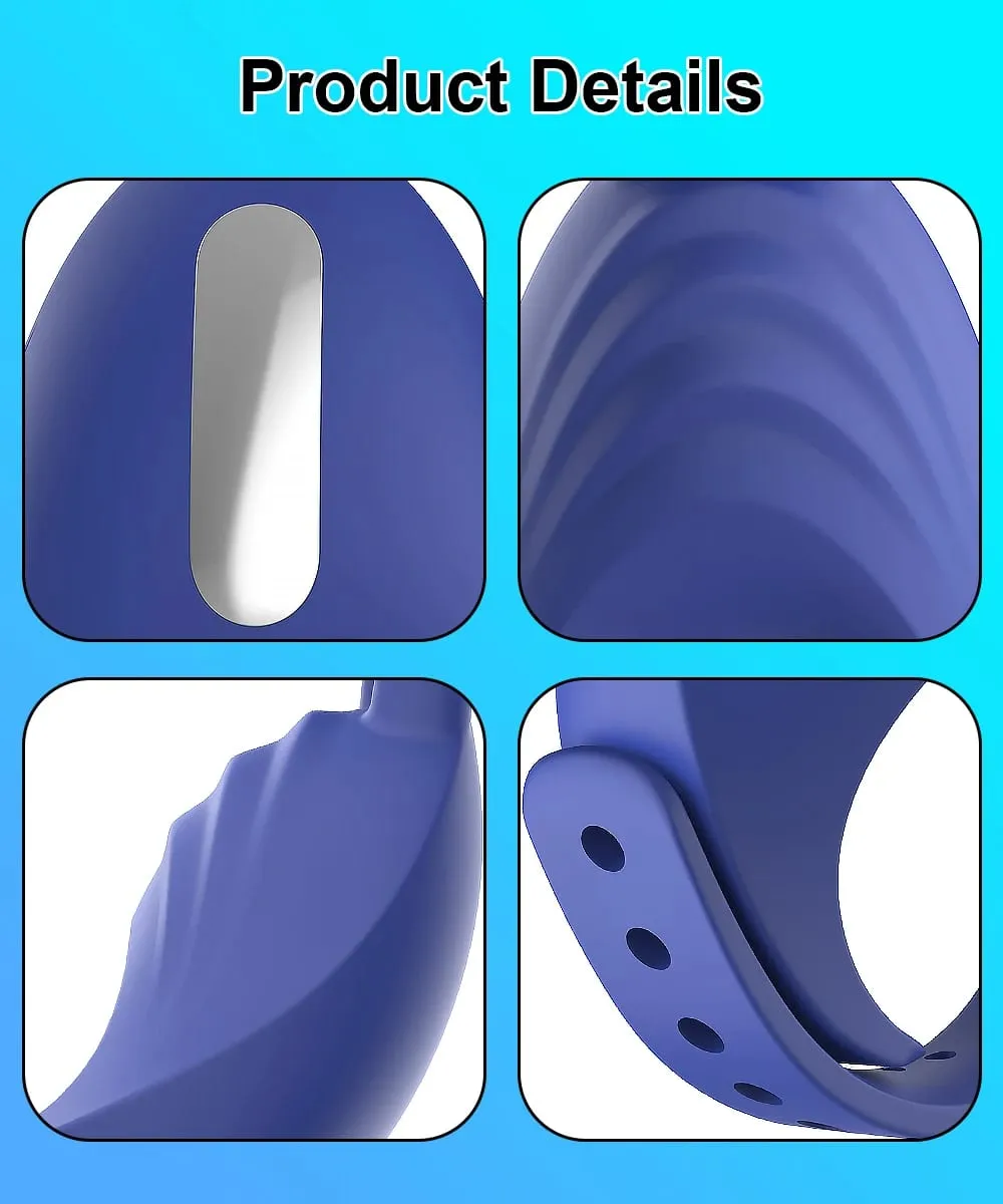 Adult Sex Toys Semen Cock Ring Penis Ring Ejaculation Delayed Vibrating Cock Ring Sex Toys For Men Couple Adult Supplies 18+ — image 3