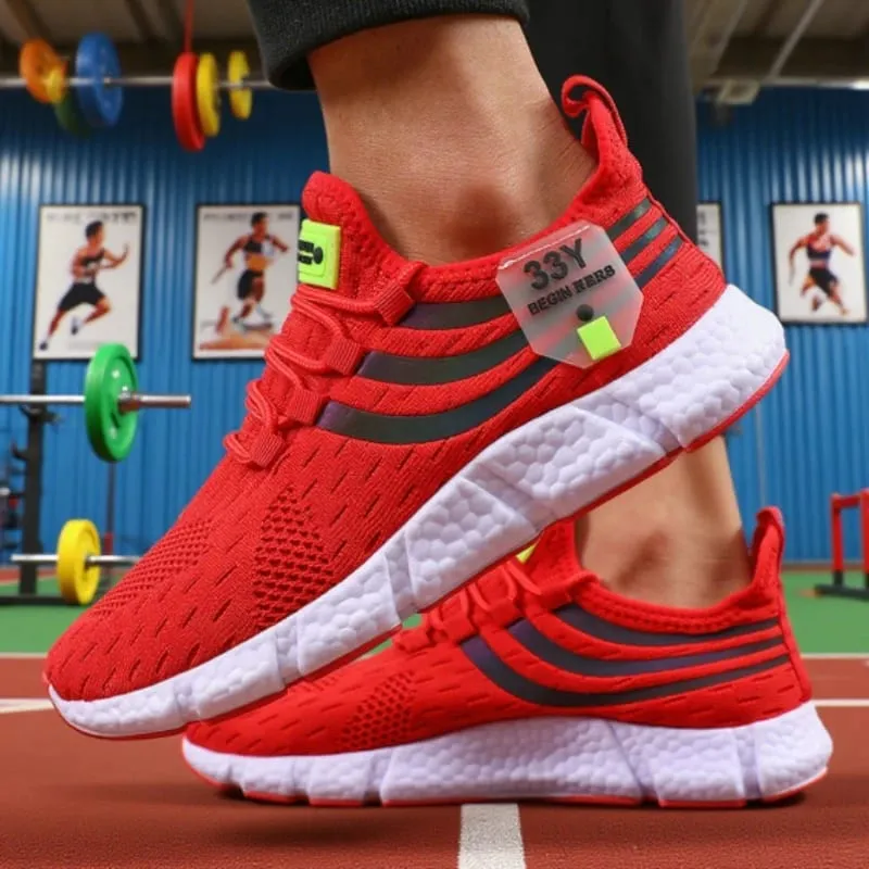 Men's Mesh Sneakers Lightweight Comfortable Soft Breathable Running Shoes Athletic Jogging Tenis Multi Colored Walking Shoes Men — image 11