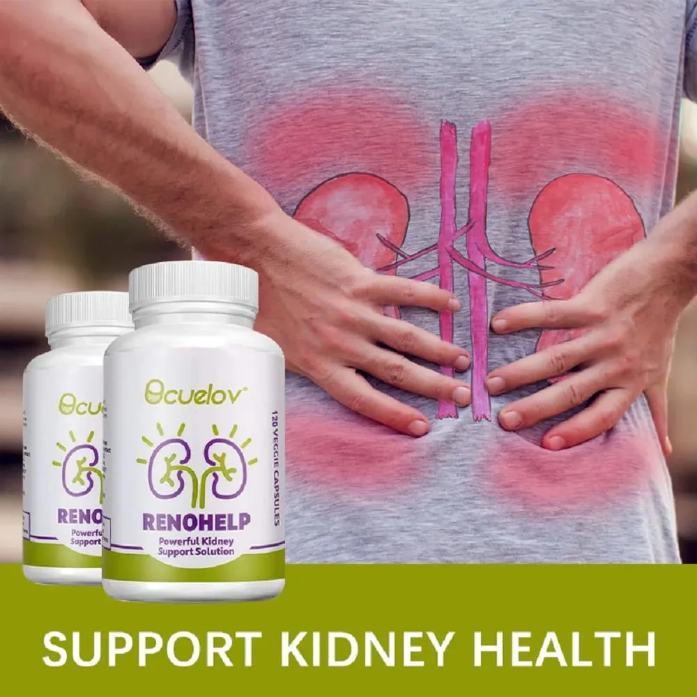 Kidney Health Capsules – Cleanse and Detoxify Promote Kidney Health and Support Bladder and Urinary Tract Health — image 3