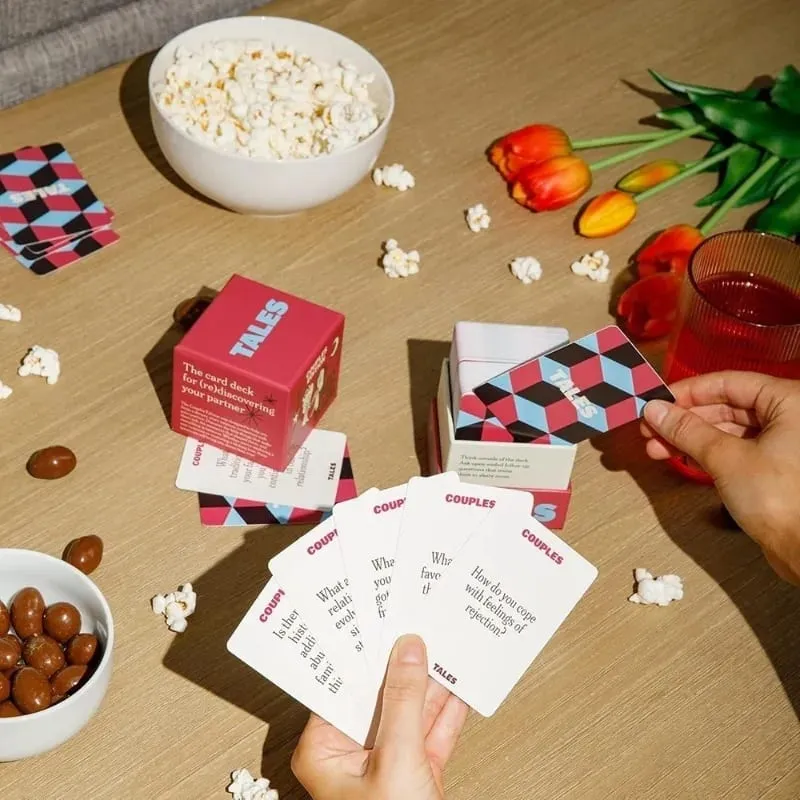 •New Dialogue Newcomer Couple Version Couple Dialogue Desktop Card Game Outdoor Family Game Card — image 4