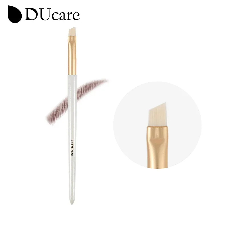 DUcare 眉刷 睫毛梳化妝刷 雙頭斜角刷 線軸刷 2 合 1 睫毛刷套裝化妝工具
