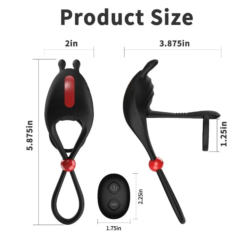 Vibrerende Cockring Vibrator Penis Ring Masturbator Penisring Volwassen Speelgoed Speeltjes voor Mannen Vertraging Ejaculatie Erectie Penisring — image 5