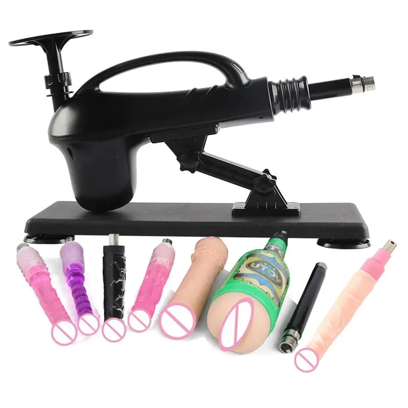 NWE Sex Machine for Woman Adjustable Masturbating Pumping with Different Accessories Sex Machine Gun for Men Wireless Sex Machi — image 11