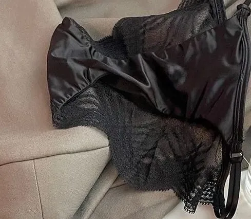 Ladies 2 Pieces Lace Underwear Suit Pure Desire Deep V Low Neck Thin Strap Soft Underwire Push Up Bra Briefs Sexy Lingerie 32‑38 — image 14