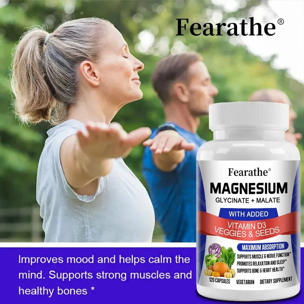 Magnesium Malate + Magnesium Glycinate Help Boost Immunity Promote Joint and Bone Marrow Health and Improve Sleep Quality — image 4