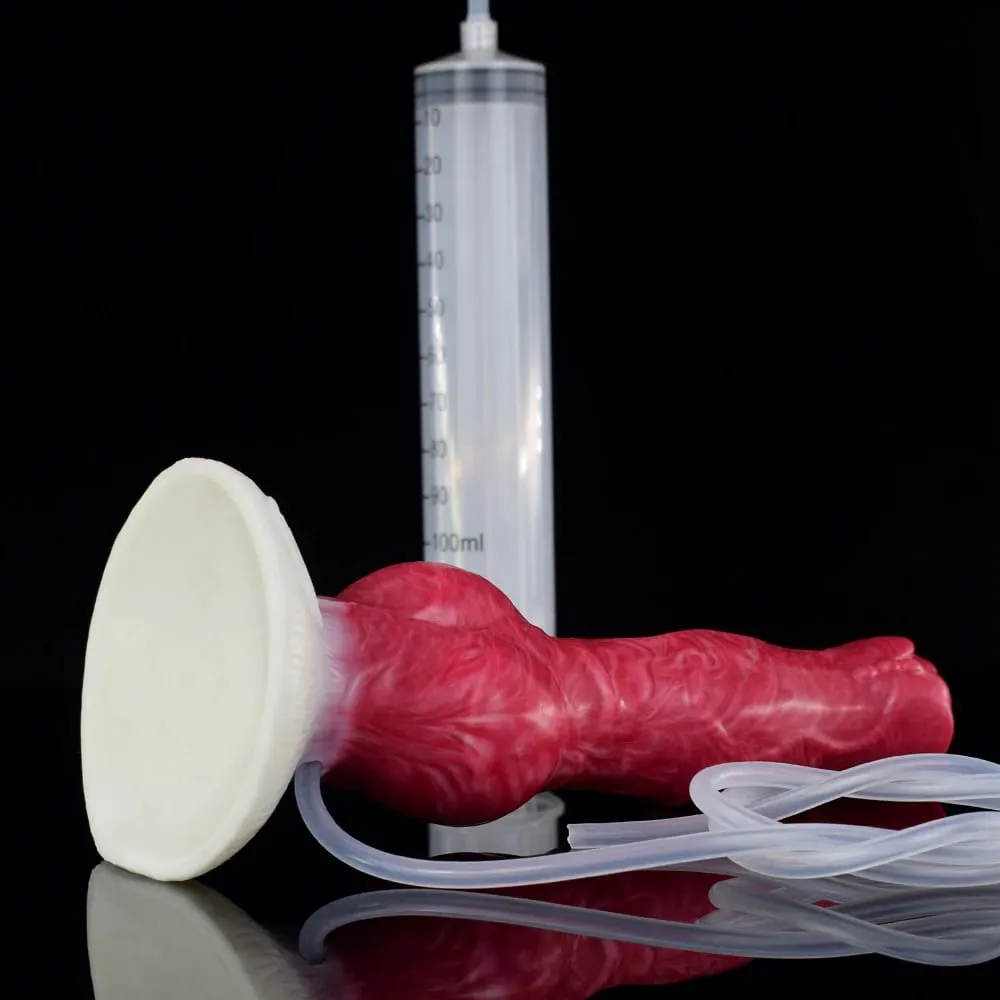 Squirting Thực Tế Chó Nút Thắt Dương Vật Giả Nhiều Màu Sắc Dương Vật Giả Silicone Hậu Môn Dilator Xuất Tinh 18 + Đồ Chơi Tình Dục Dành Cho Nữ Người Lớn — image 4
