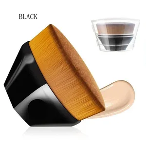 Kouzelné štětce na make-up s vysokou hustotou pro BB krém Sypký pudr Měkký a beze stopový make-up štětec na make-up Kosmetický nástroj