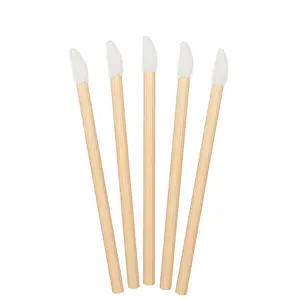 50 Cái/gói Dùng Một Lần Tre Cọ Môi Hàng Mi Micro Brush Applicator Công Cụ Cây Nối Mi Nữ Dụng Cụ Trang Điểm