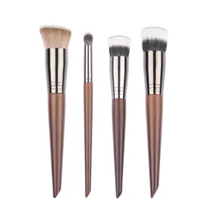 OVW Seri Kuas Foundation Baru Duo Lembut Menggunakan Kuas Cair Bubuk Concealer Kuas Krim Perona Pipi Kuas Masker 1 Buah
