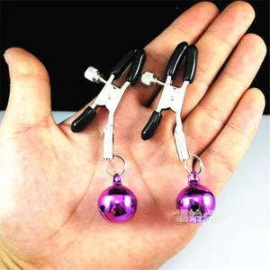 Nipple Clamps Voksen nyhed Sexprodukt Metal mælk Clip Kvinde Bryst klitoris Clip Massage Sexlegetøj til par elsker spil