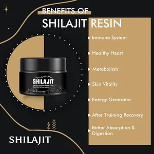 شیلاجیت خالص سیبری اورجینال با اسید فولویک و مواد معدنی و ژل مکمل اسید هیومیک 85+ برای انرژی و سیستم ایمنی
