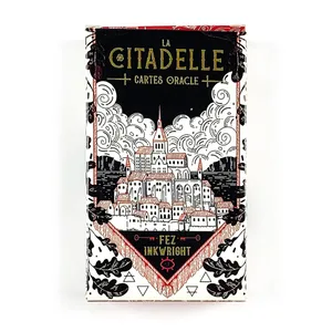 Citadela Fantasy Oracle Cards A 60 osmiúhelníkový design balíček Francouzská verze Věštění Věštění Desková hra Kartová hra