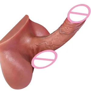 Realistischer Dick Riesiger großer gefälschter Penis mit flexiblem künstlichem großem Chassis-Dildo, weibliche Vagina, Anal-Masturbation, Lesben-Sexspielzeug
